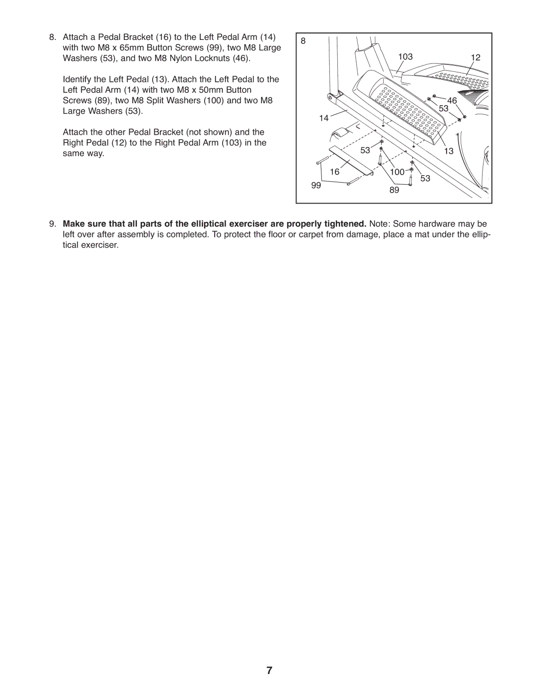 ProForm 831.28643.0 user manual 