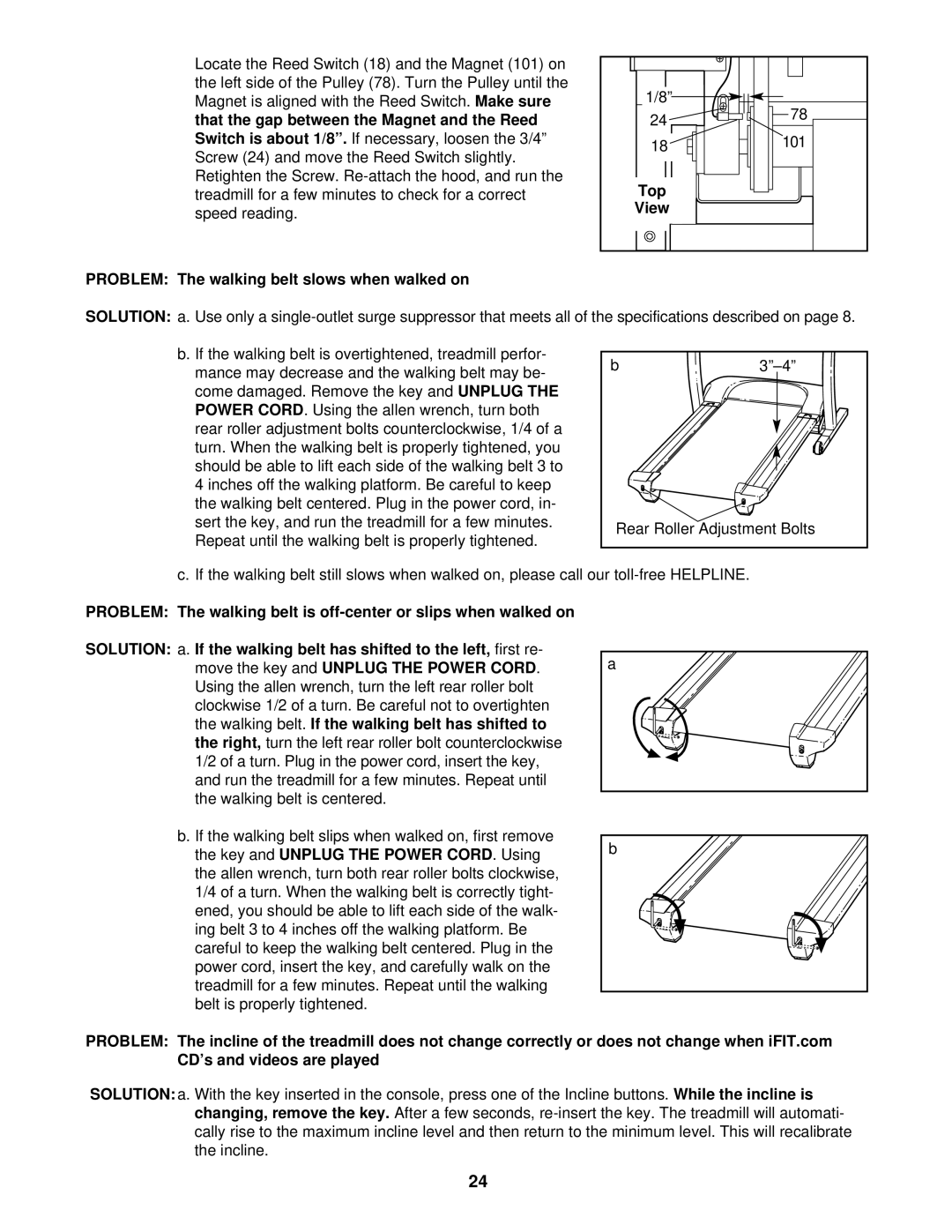 ProForm 831.291671 user manual Unplug the Power Cord 