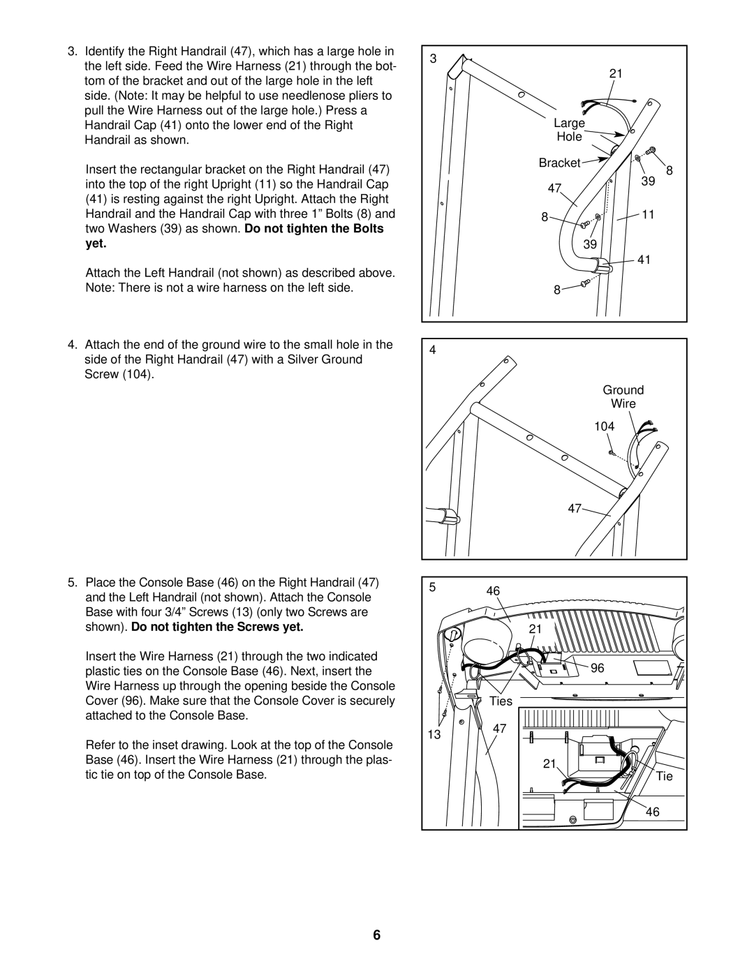 ProForm 831.293230 user manual Two Washers 39 as shown, Yet 