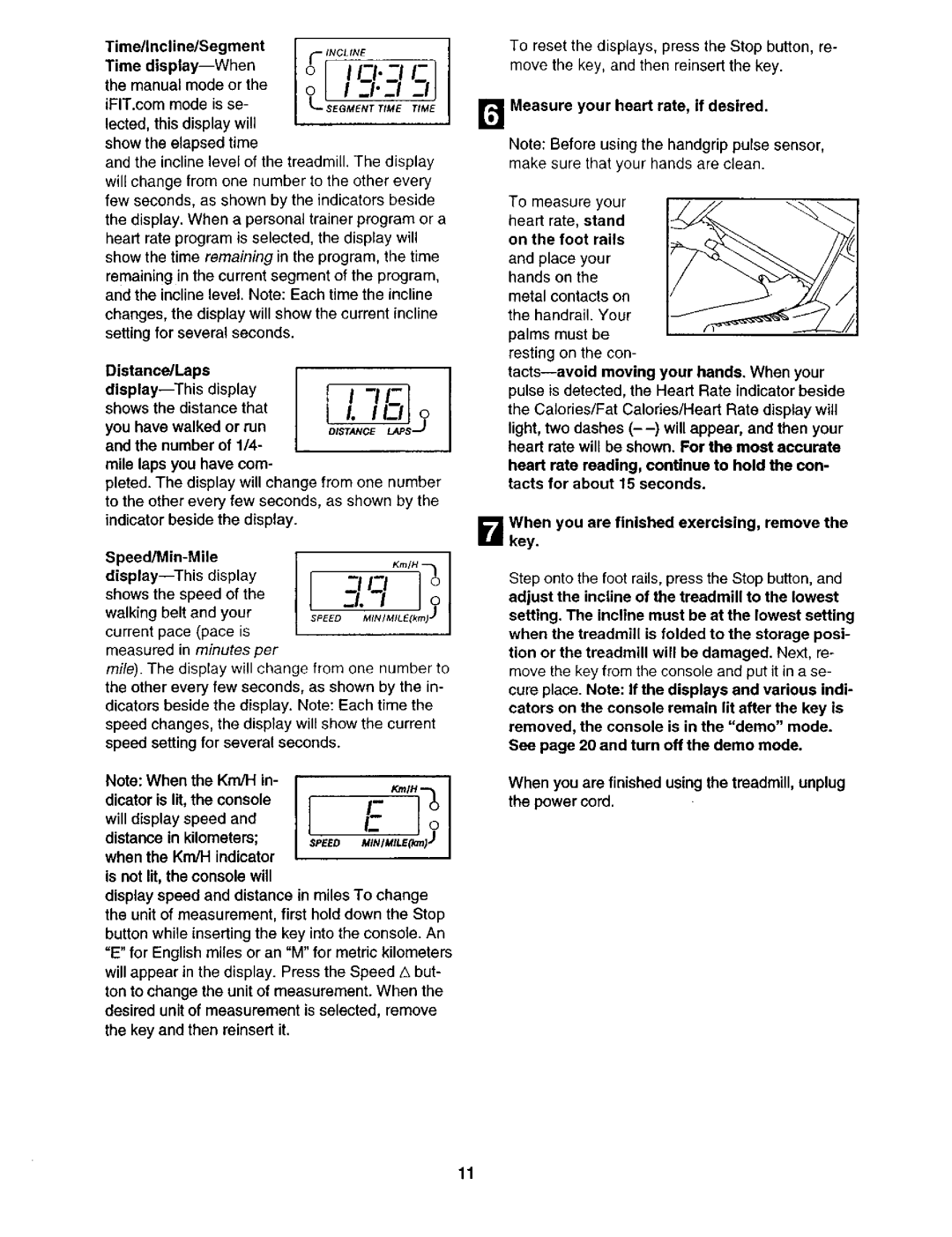 ProForm 831.29325 user manual Laps 