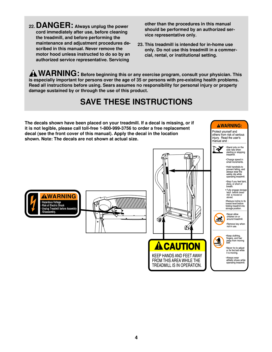 ProForm 831.293330 user manual 