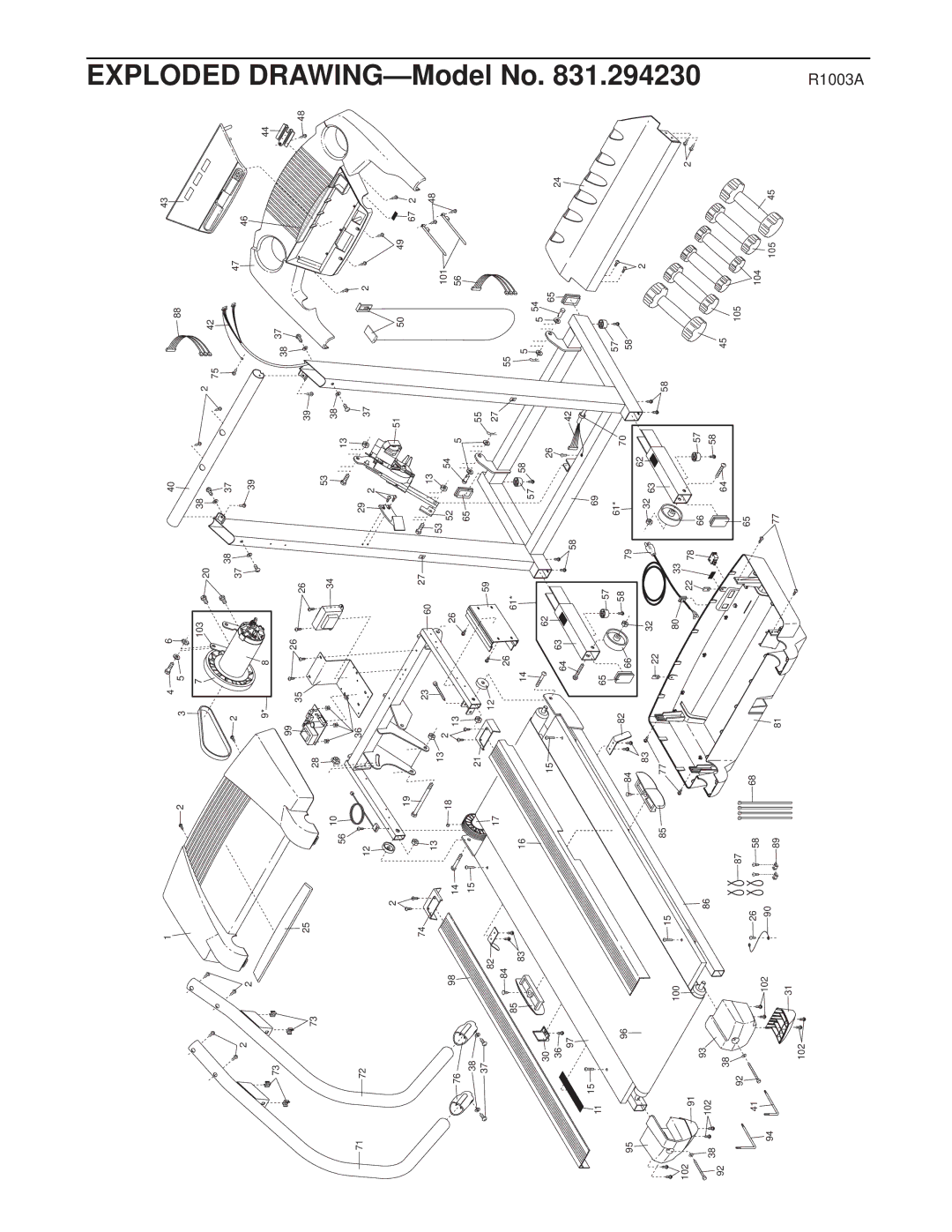 ProForm 831.294230 user manual 