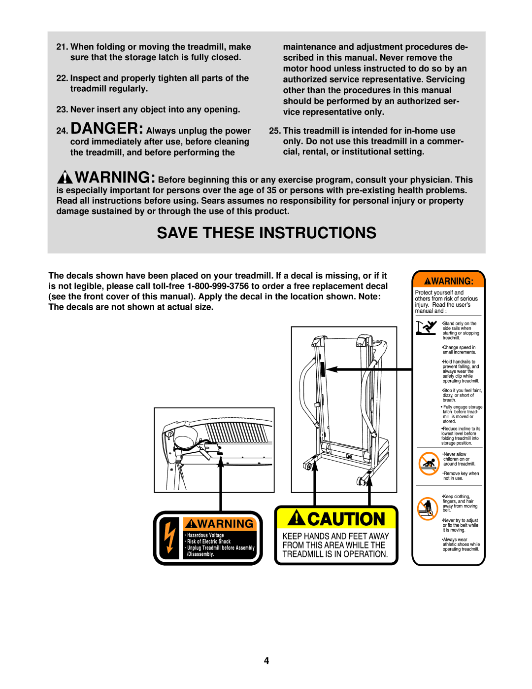 ProForm 831.294230 user manual 