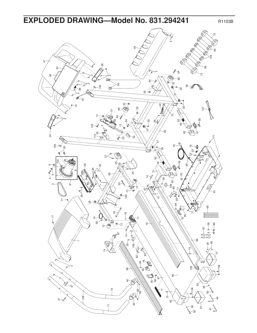 ProForm 831.294241 user manual 