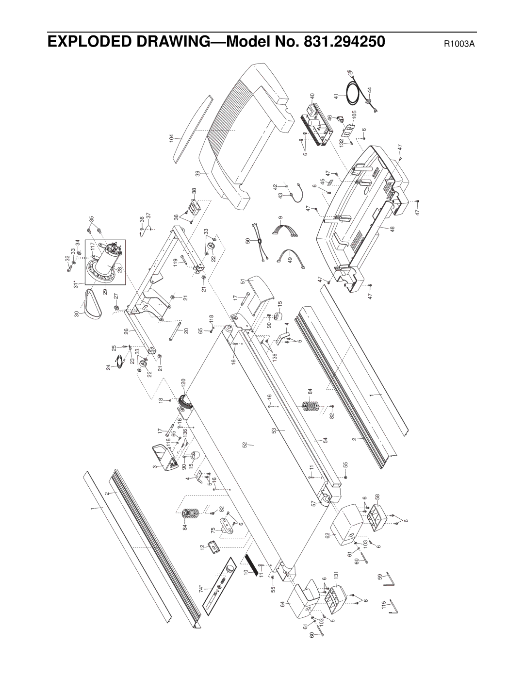 ProForm 831.294250 user manual 