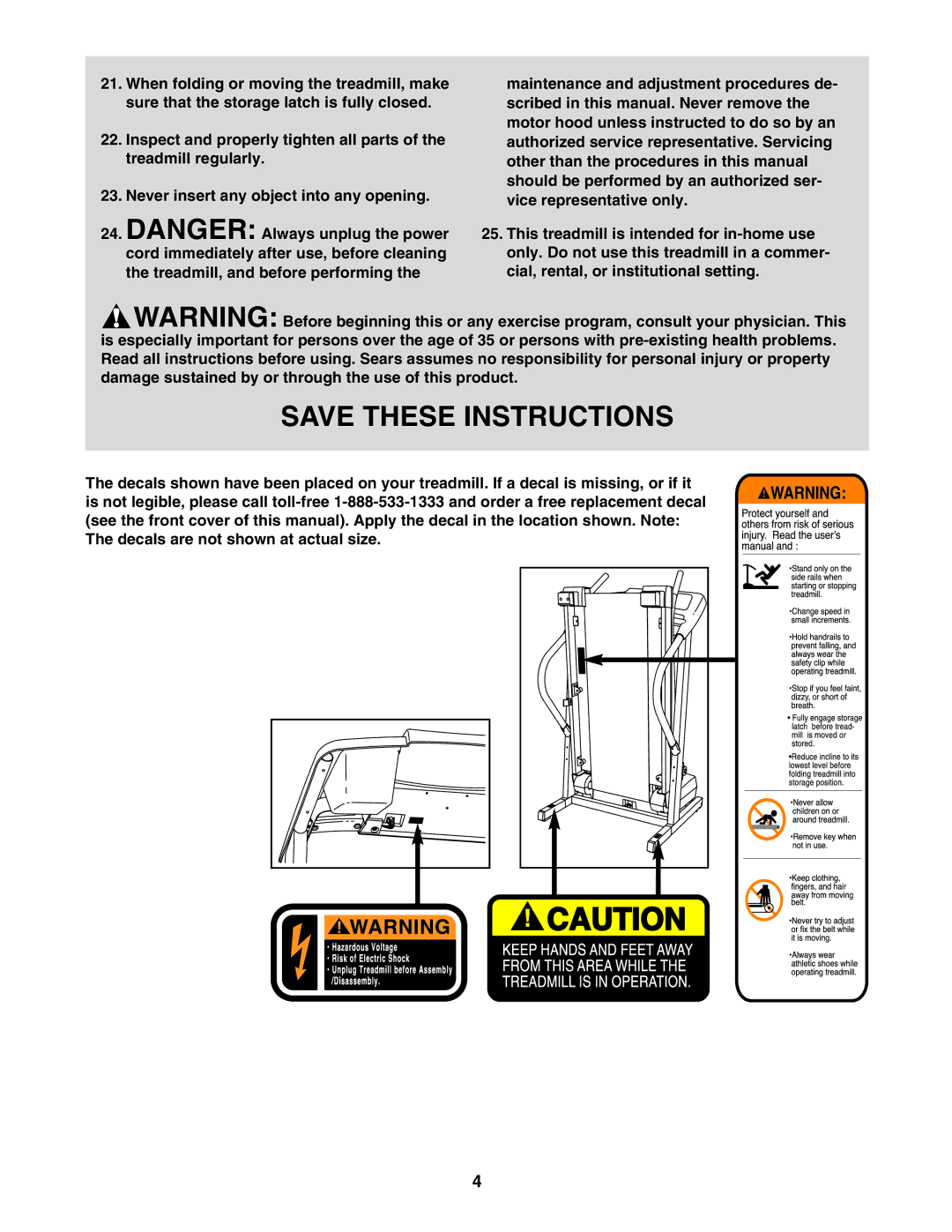 ProForm 831.295032 user manual 