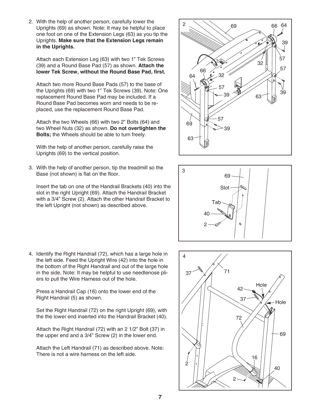 ProForm 831.295032 user manual 