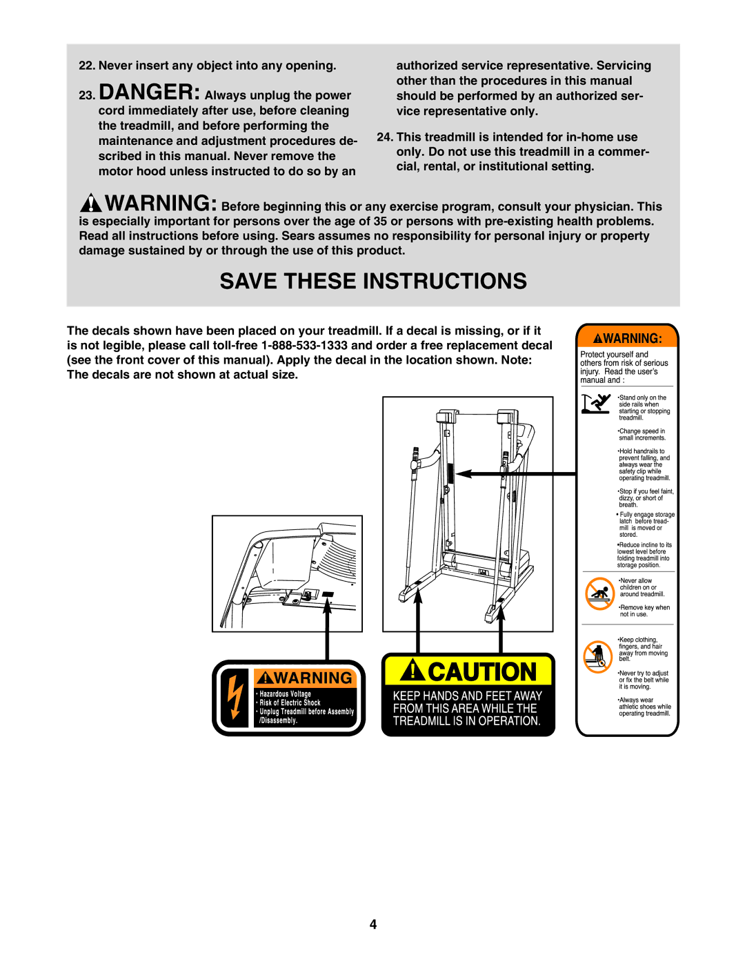 ProForm 831.295040 user manual 