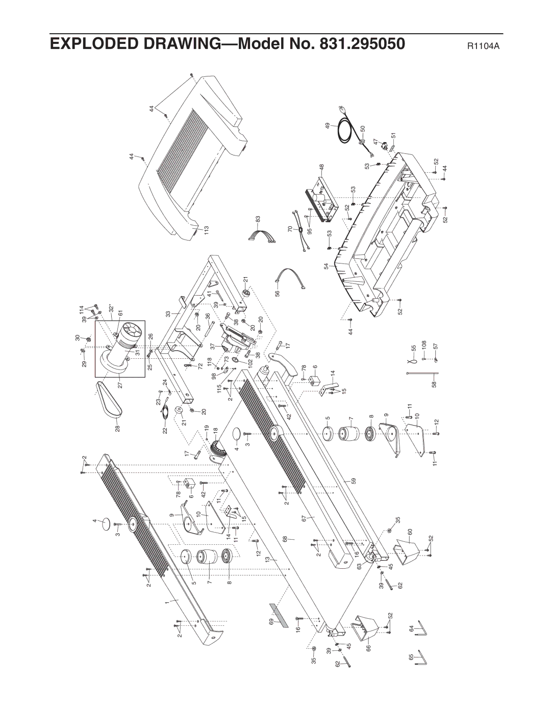 ProForm 831.295050 user manual 