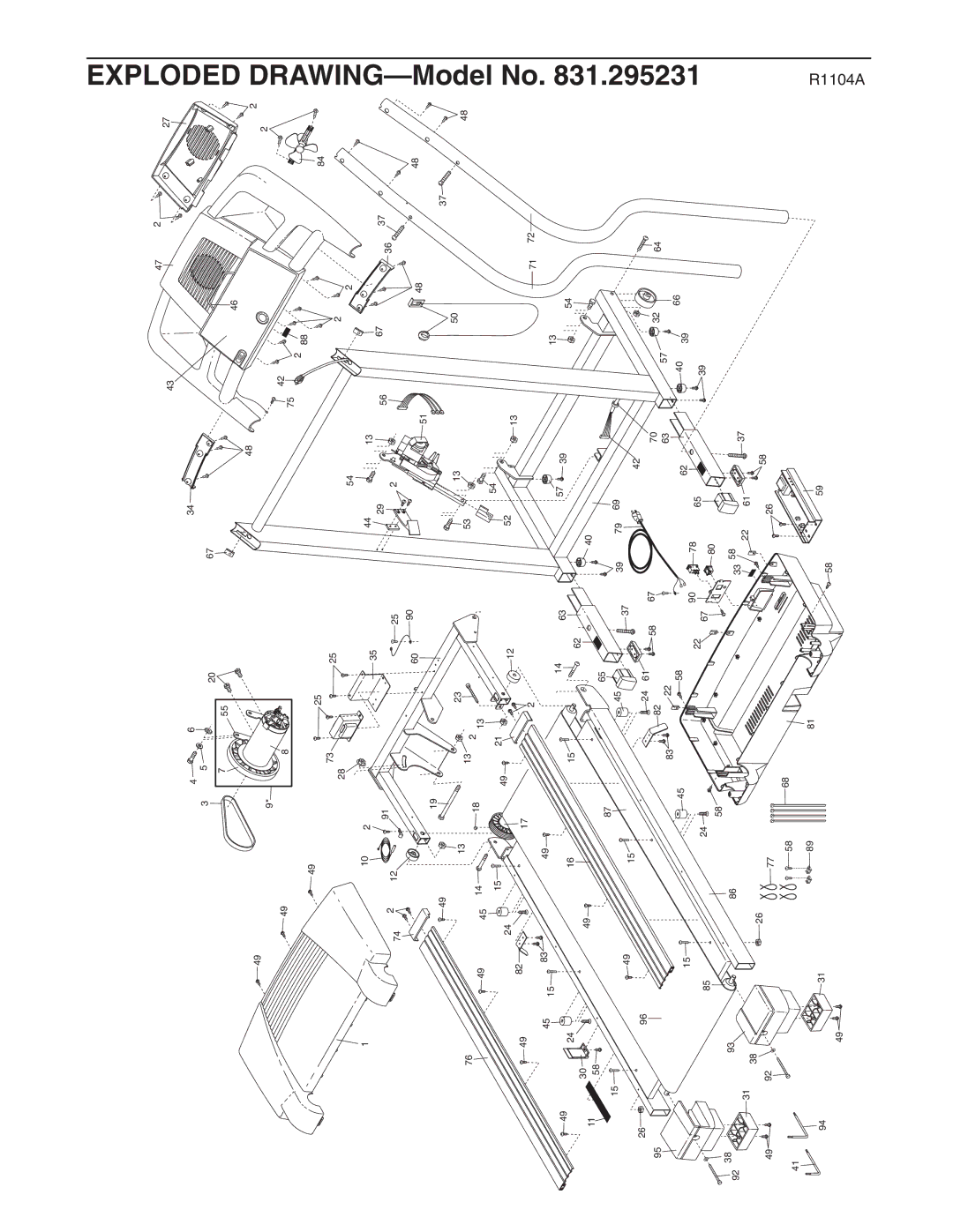 ProForm 831.295231 user manual 