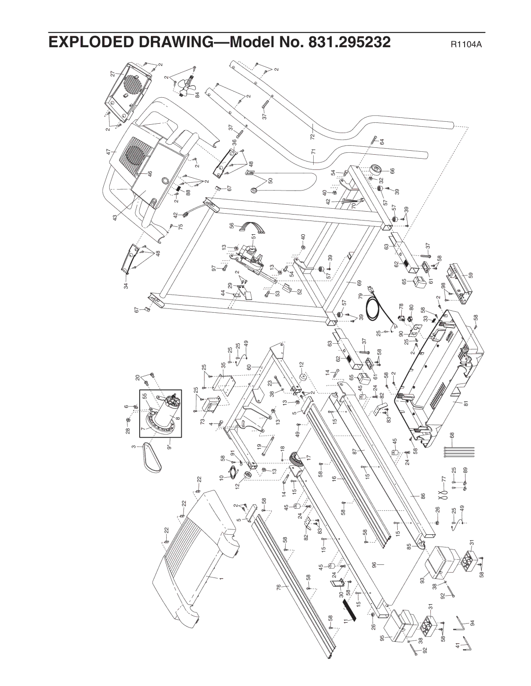 ProForm 831.295232 user manual 