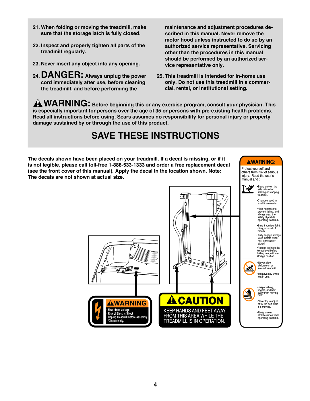 ProForm 831.295232 user manual 