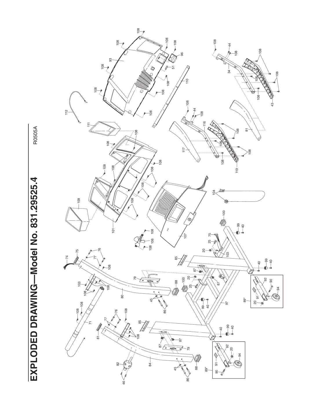 ProForm 831.29525.4 user manual 112 108 103 101 109 111 100 108 106 107 117 116 104 119 110 