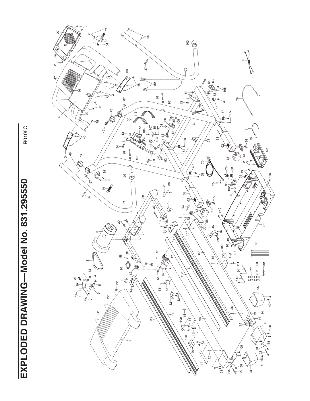 ProForm 831.295550 user manual 