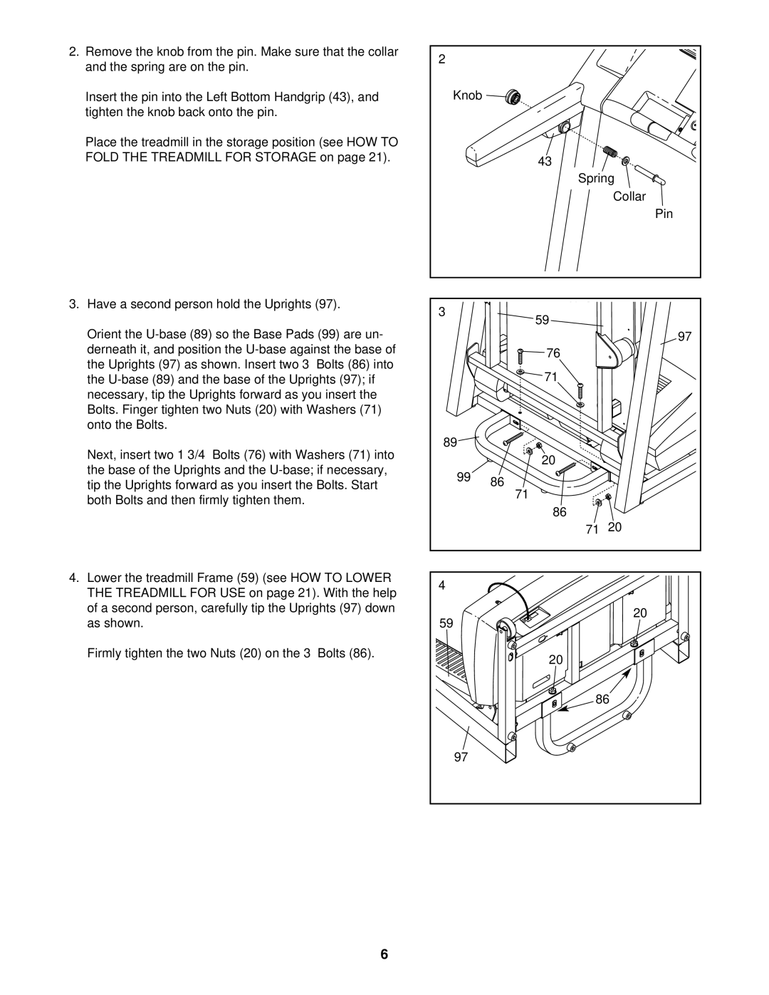 ProForm 831.29605.0 user manual 