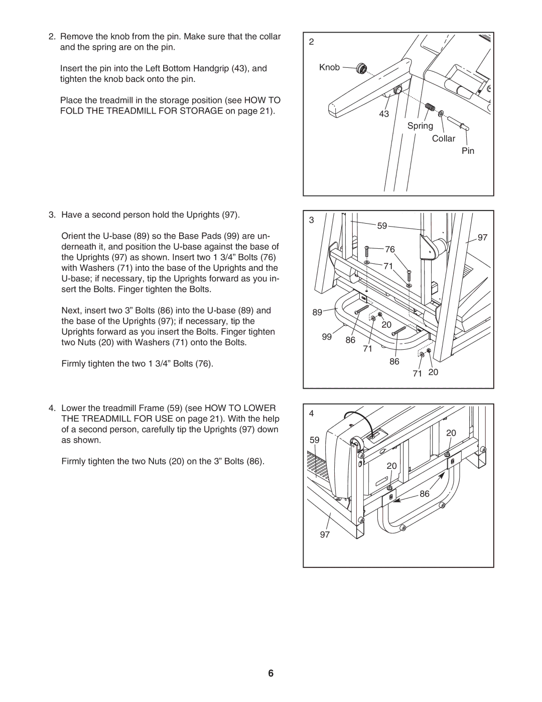 ProForm 831.29605.1 user manual 