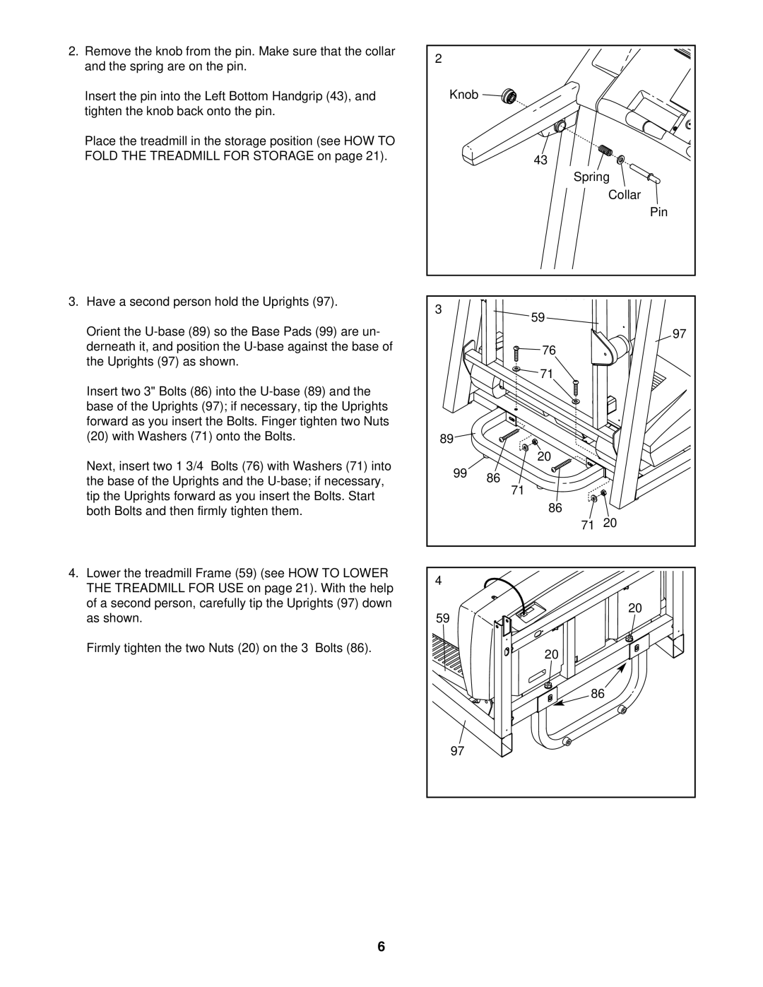 ProForm 831.29605.2 user manual 