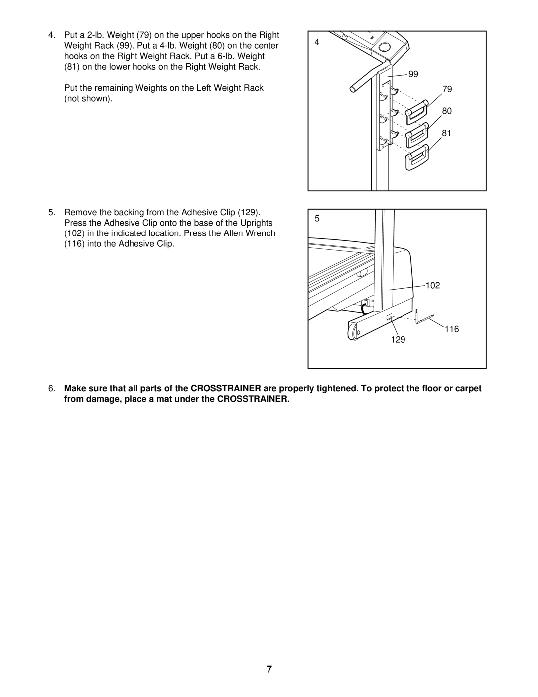 ProForm 831.297460 user manual 