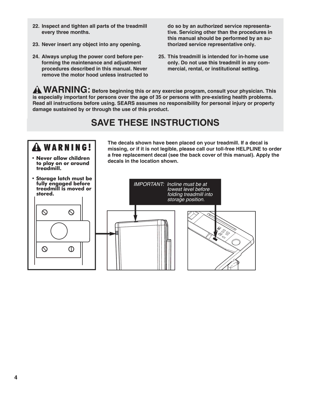 ProForm 831.297763 user manual 