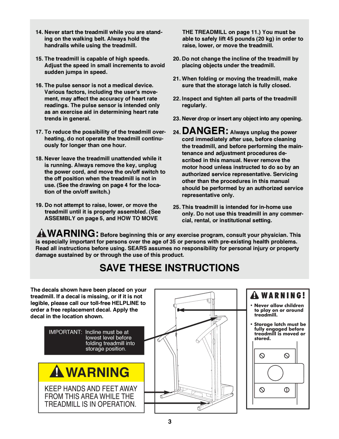 ProForm 831.297770 user manual 