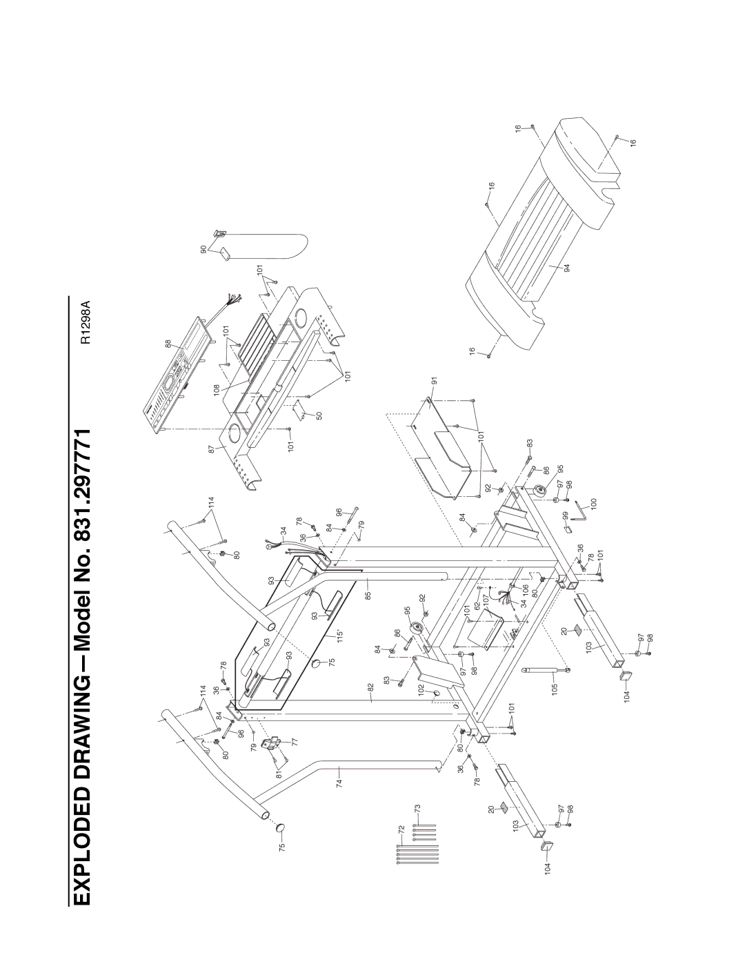 ProForm 831.297771 user manual 103 104 114 108 101 115 102 107 105 100 