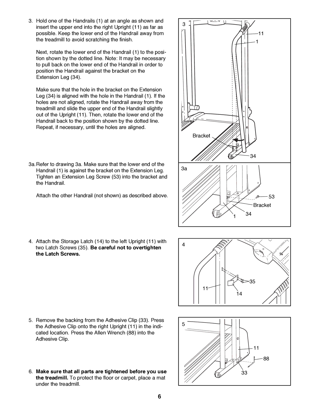 ProForm 831.298060 user manual Bracket 