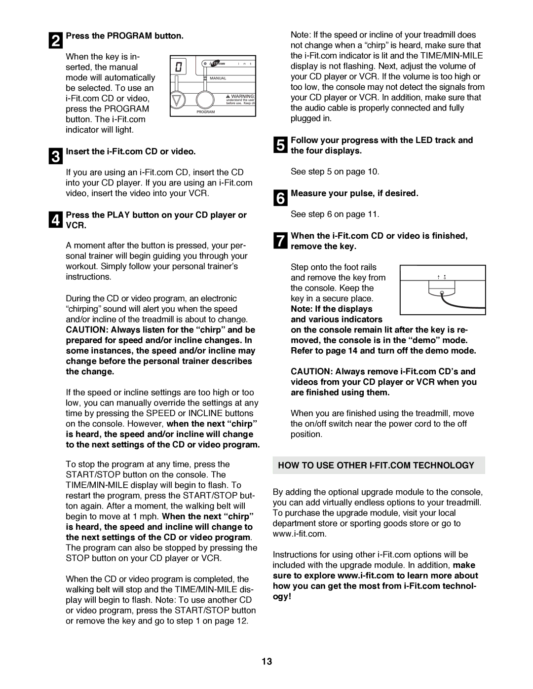 ProForm 831.299242 user manual Measure your pulse, if desired 