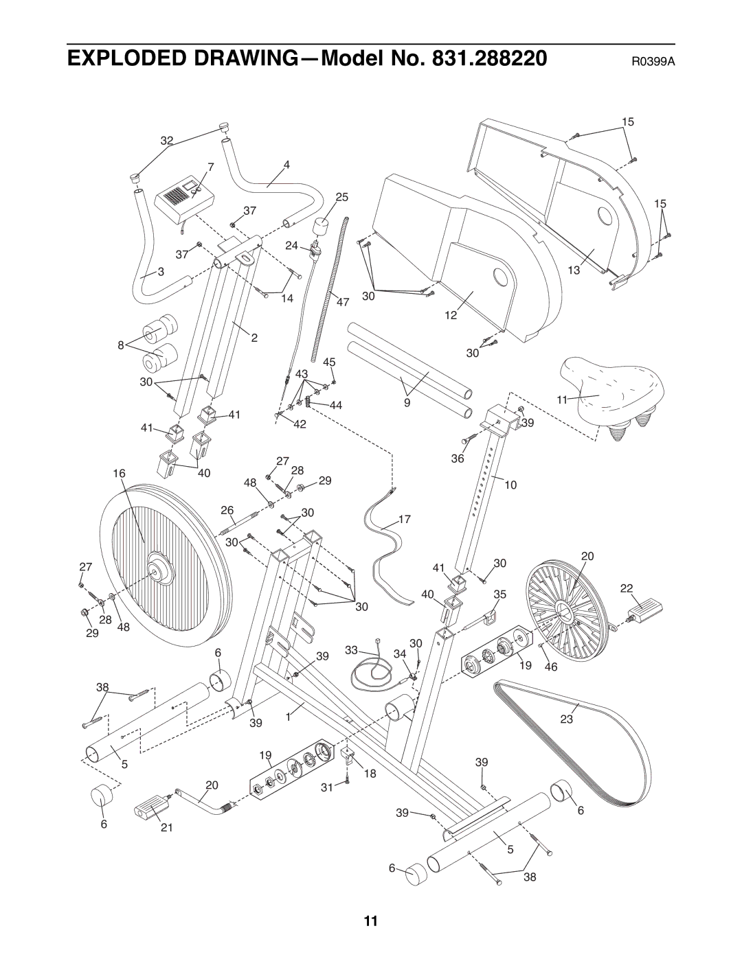 ProForm 928L manual Exploded DRAWINGÑModel No 