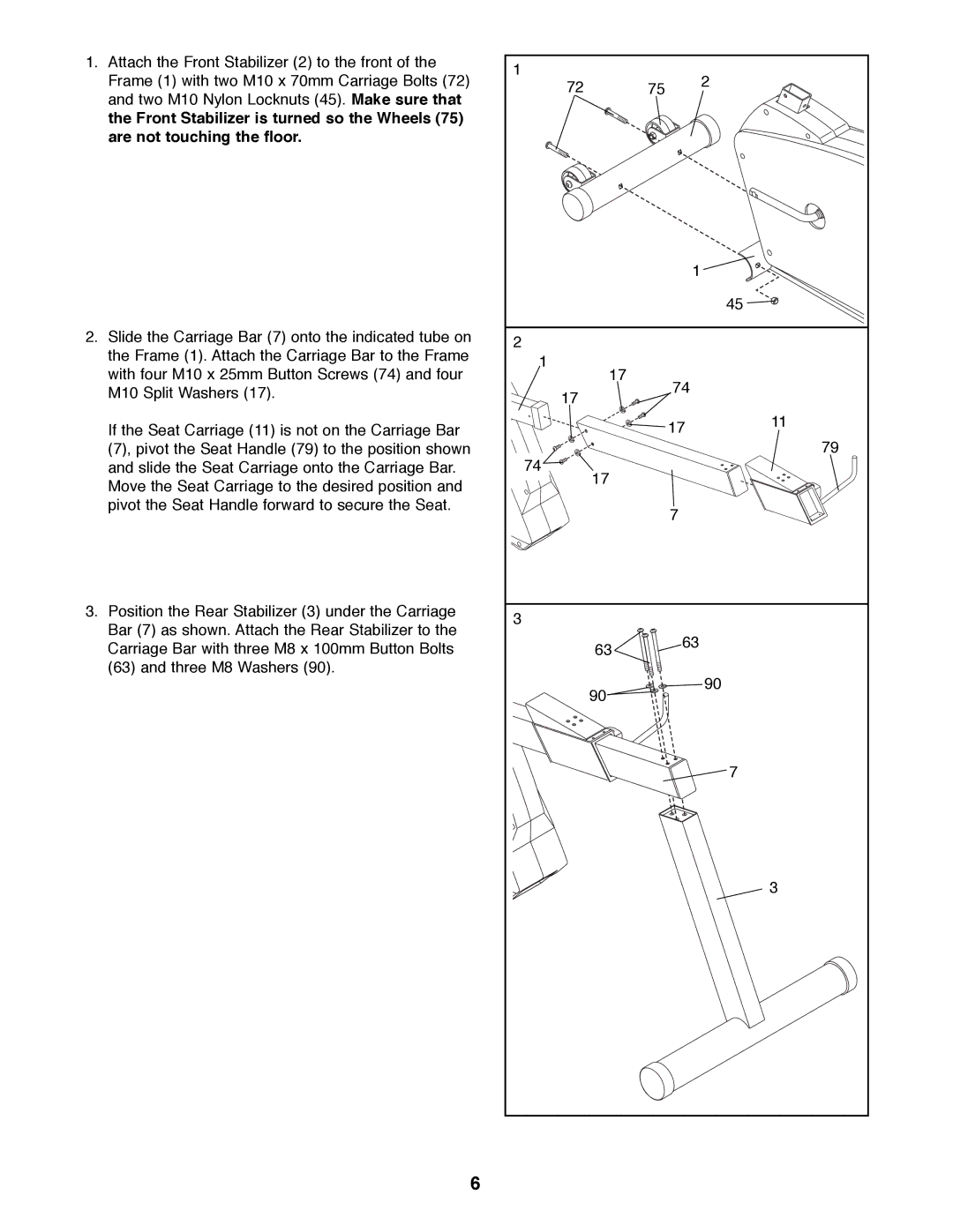 ProForm 985 Rt user manual 