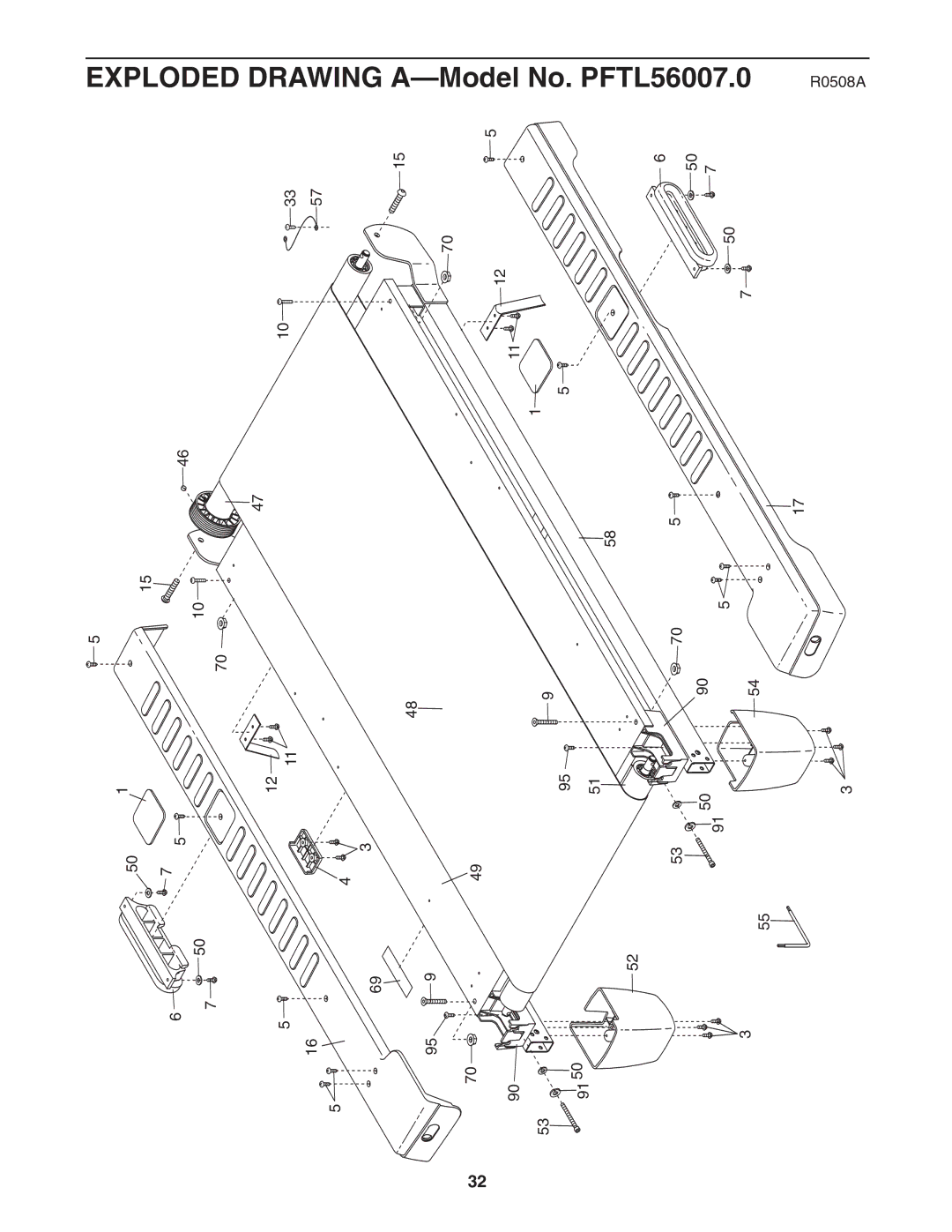 ProForm crosswalk 500 user manual Drawing a 