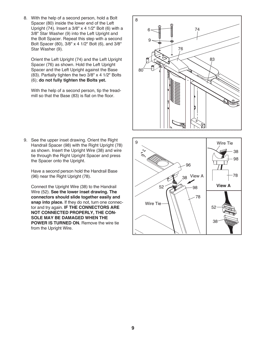 ProForm CS user manual View a 