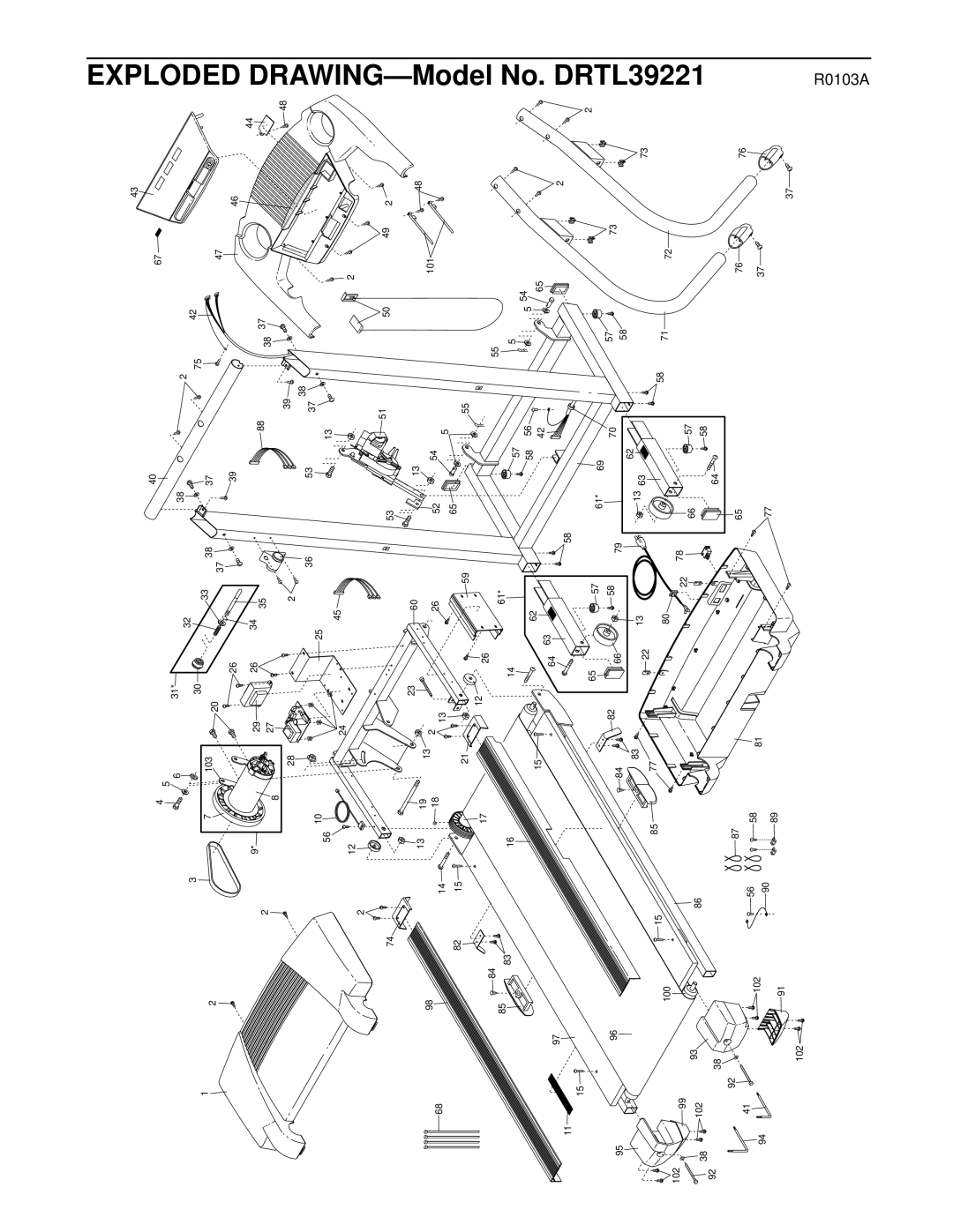 ProForm DRTL39221 user manual 