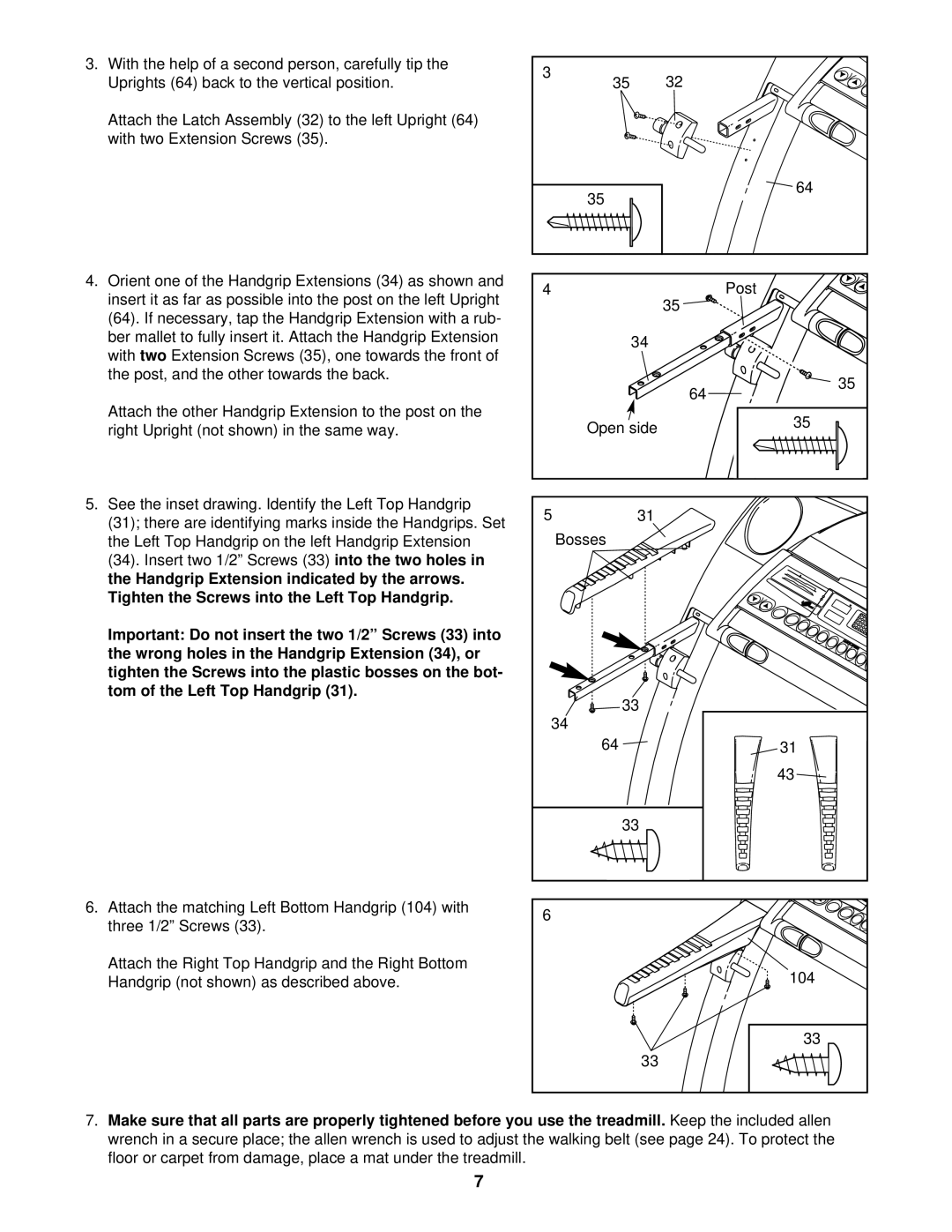 ProForm DRTL59221 user manual 