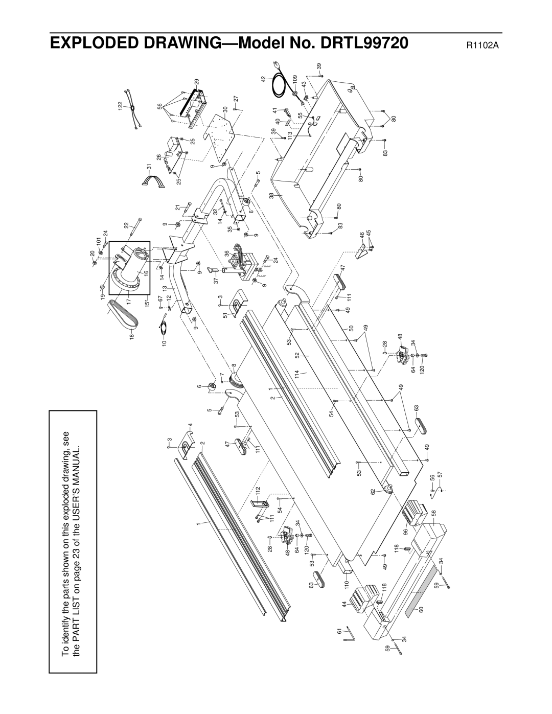 ProForm user manual Model No. DRTL99720 