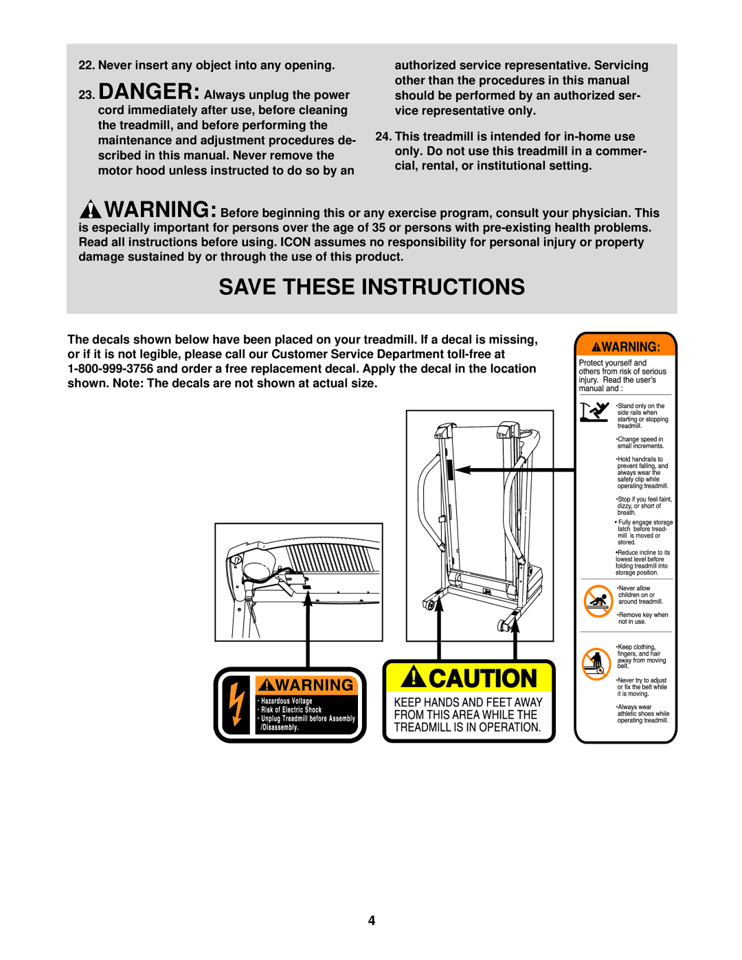 ProForm DTL32940 user manual 