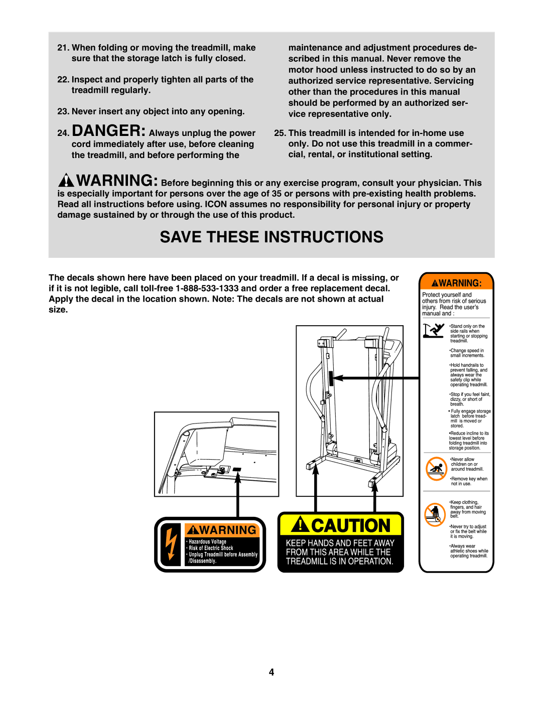 ProForm DTL32950 user manual 