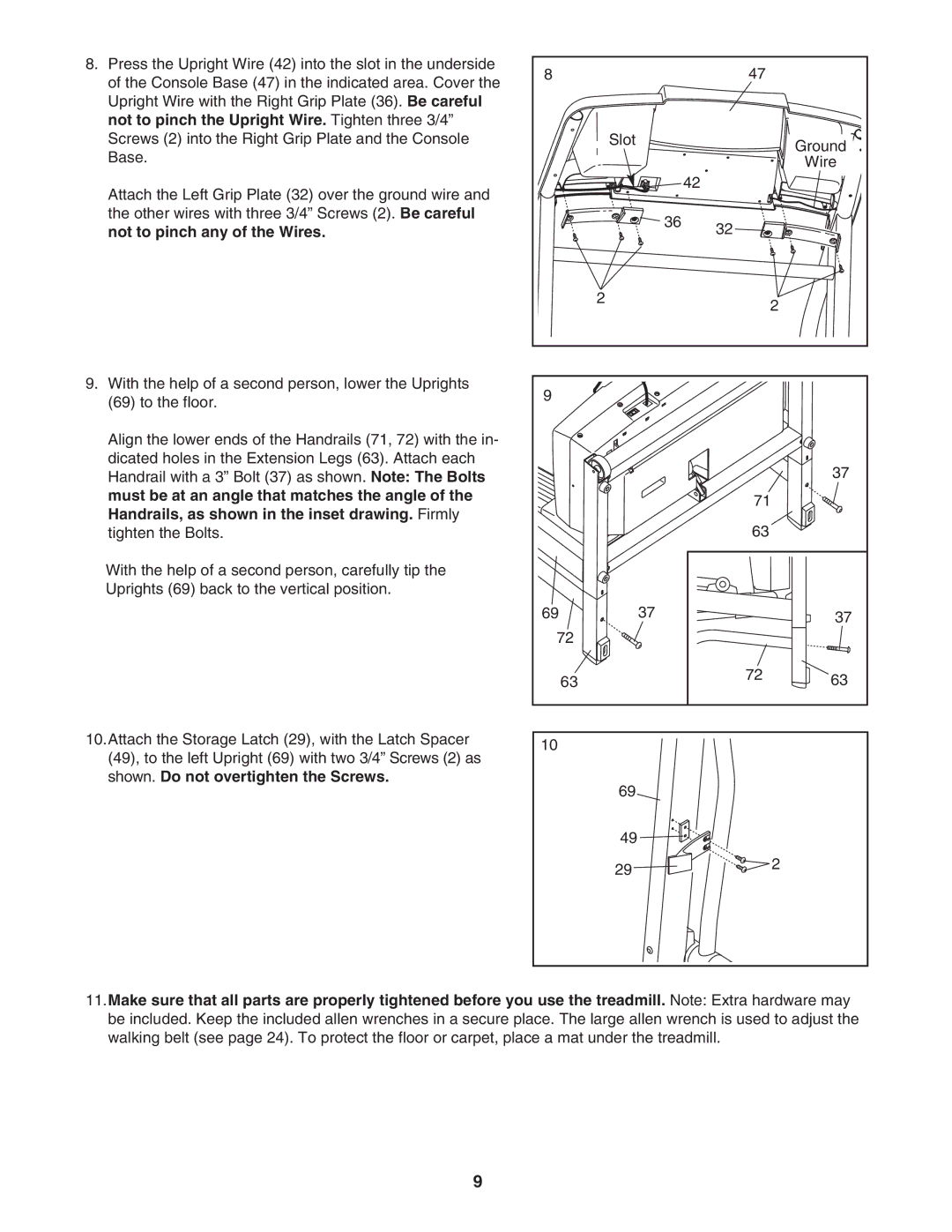 ProForm DTL42941 user manual 