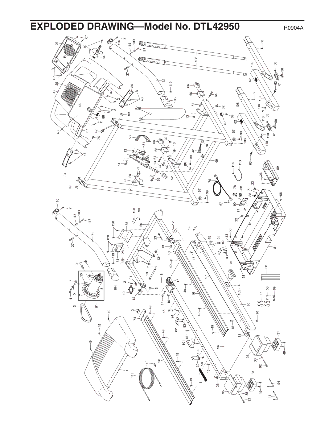 ProForm user manual Model No. DTL42950 