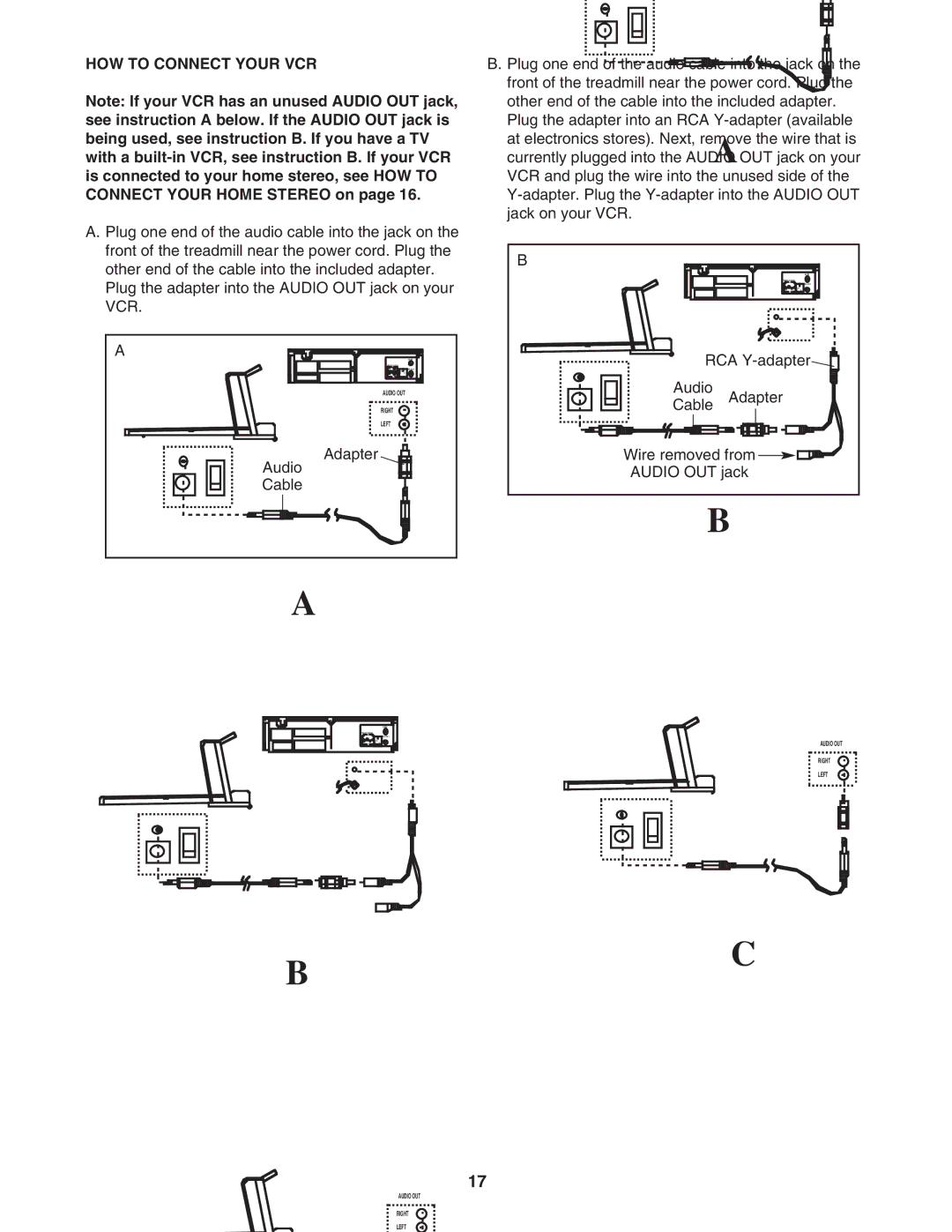 ProForm DTL4495C.0 user manual HOW to Connect Your VCR, Vcr 