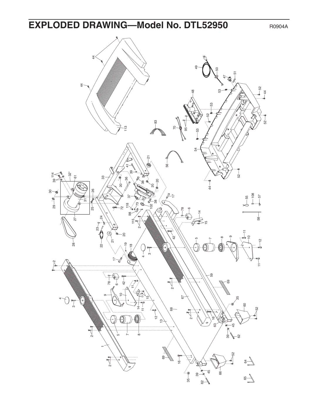 ProForm DTL52950 user manual 