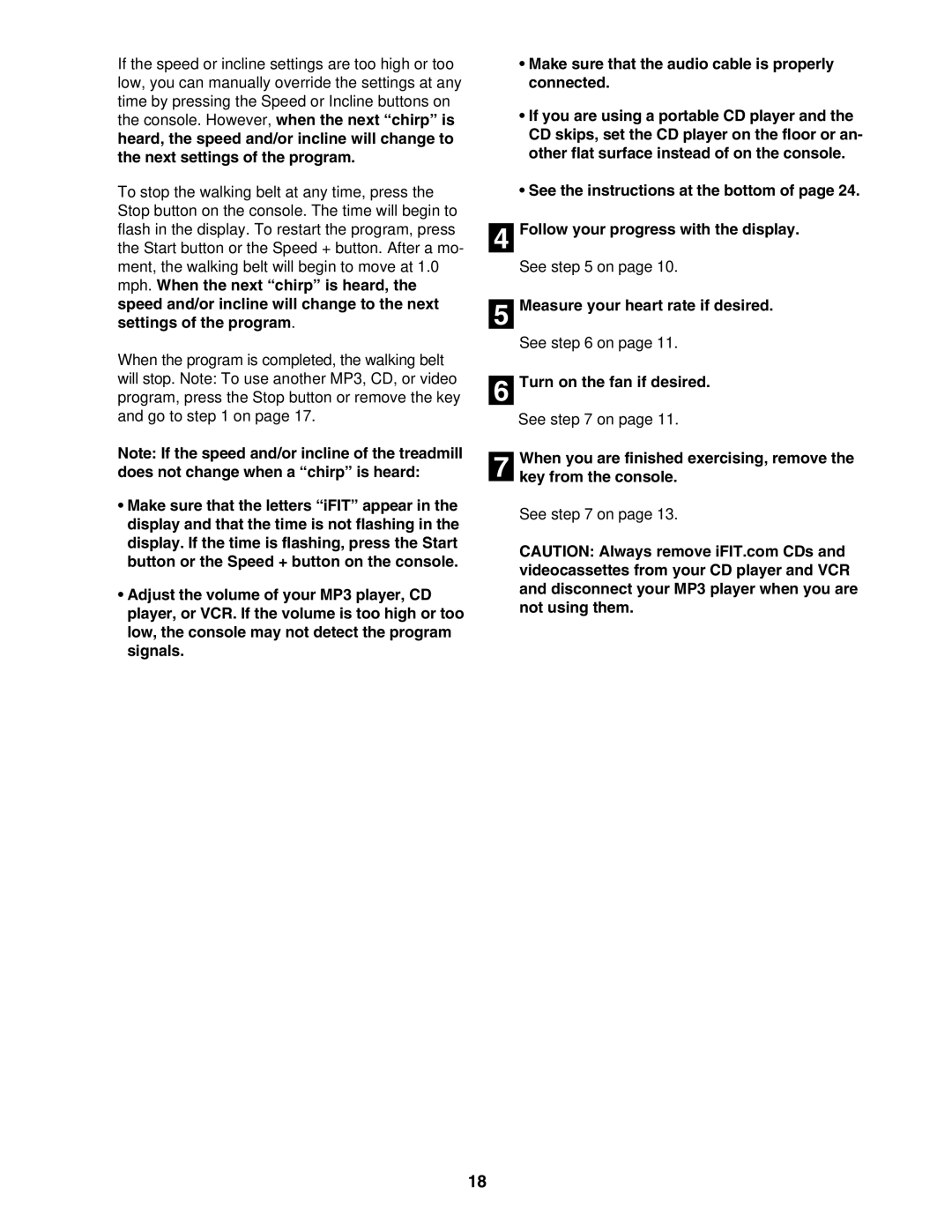 ProForm DTL52951 user manual Measure your heart rate if desired 