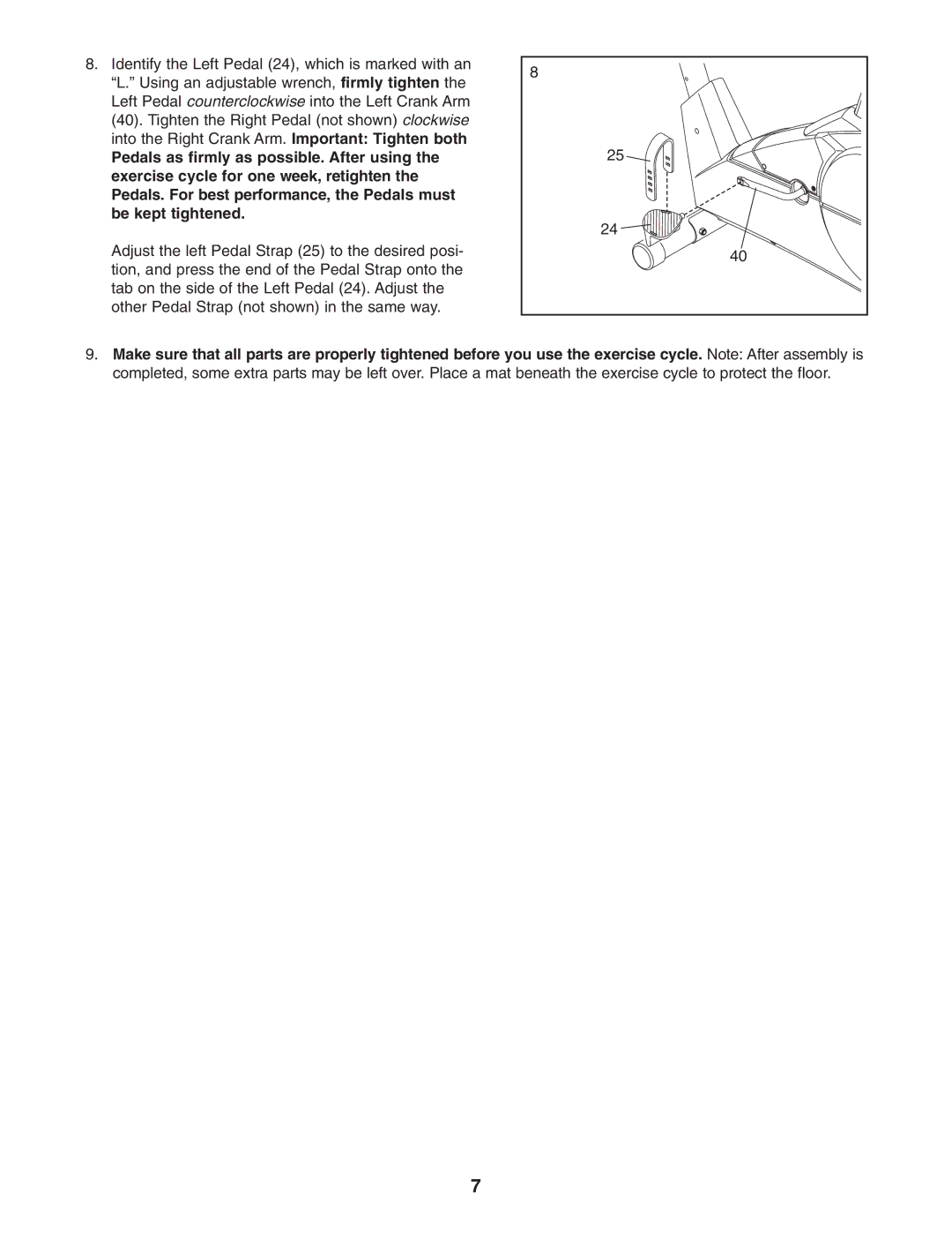 ProForm GT 30 user manual 