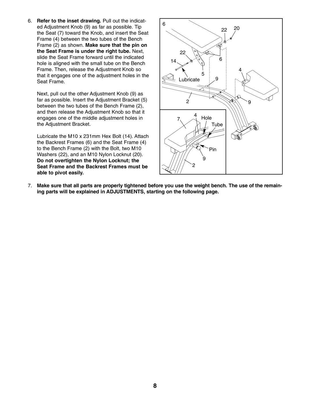 ProForm HGBE8991.1 user manual Refer to the inset drawing. Pull out the indicat 