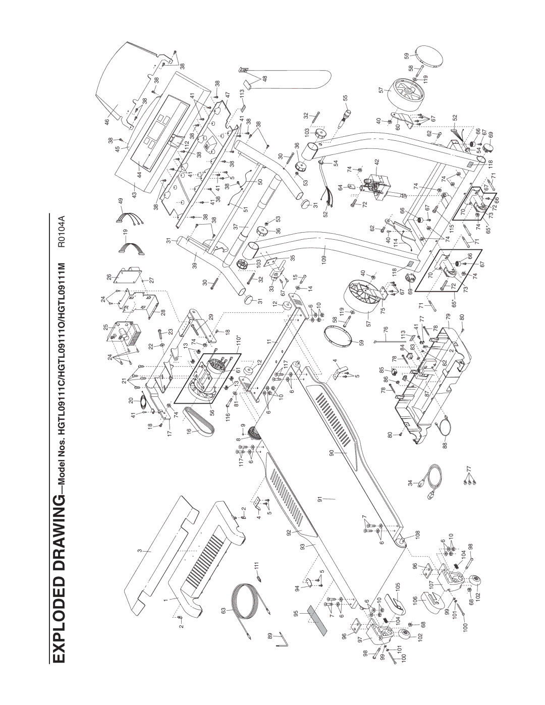 ProForm HGTL09111O, HGTL09111M user manual 