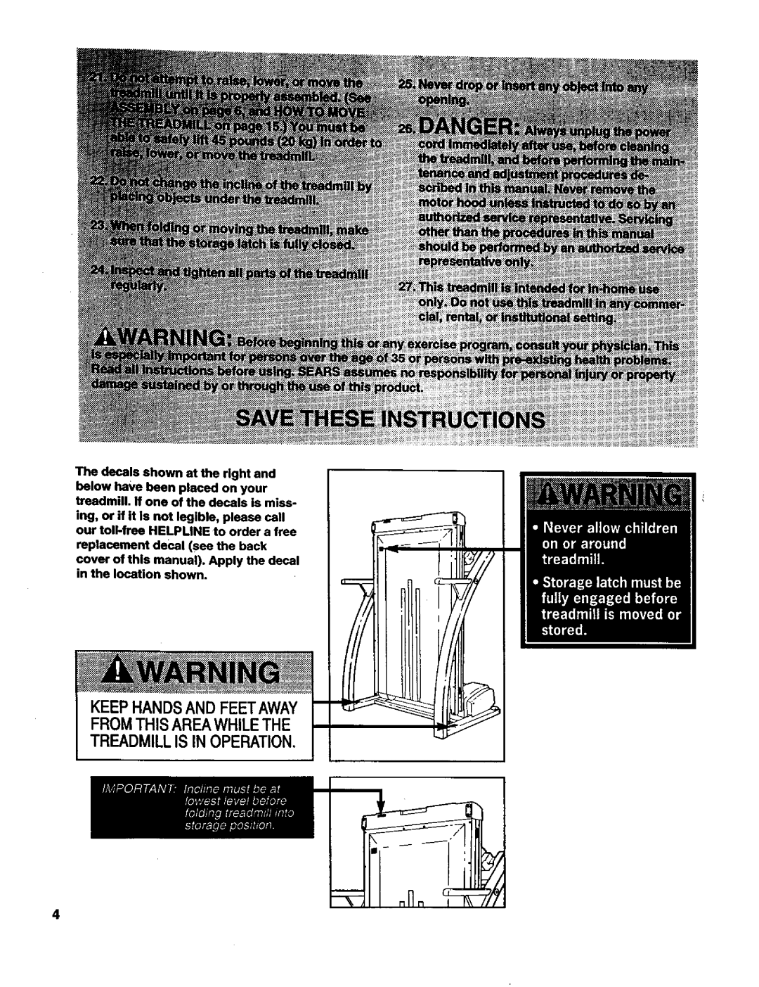 ProForm J81I user manual 