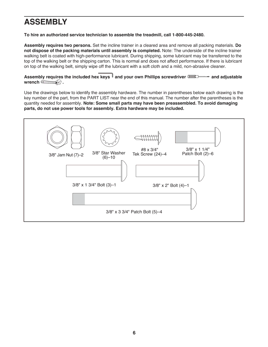 ProForm Not AvailablePFTL13810.0 user manual Assembly 