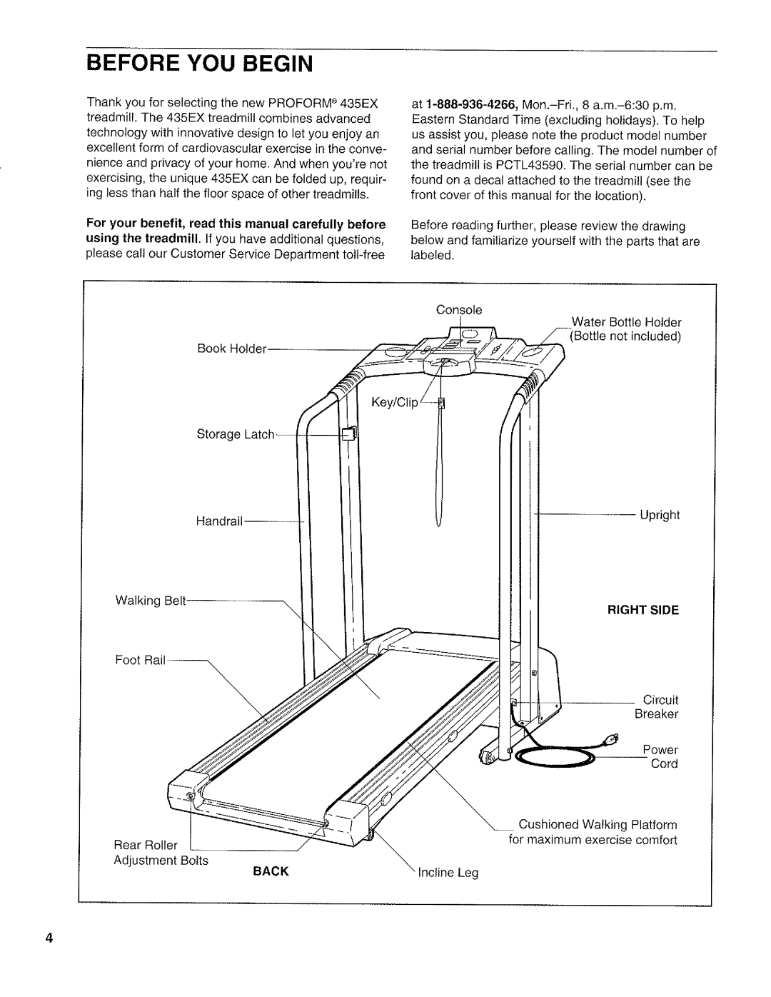 ProForm pctl-43590 manual 