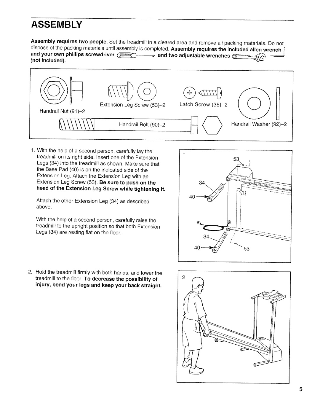 ProForm pctl-43590 manual 