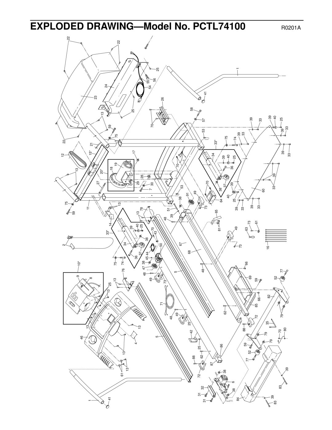 ProForm PCTL74100 user manual 