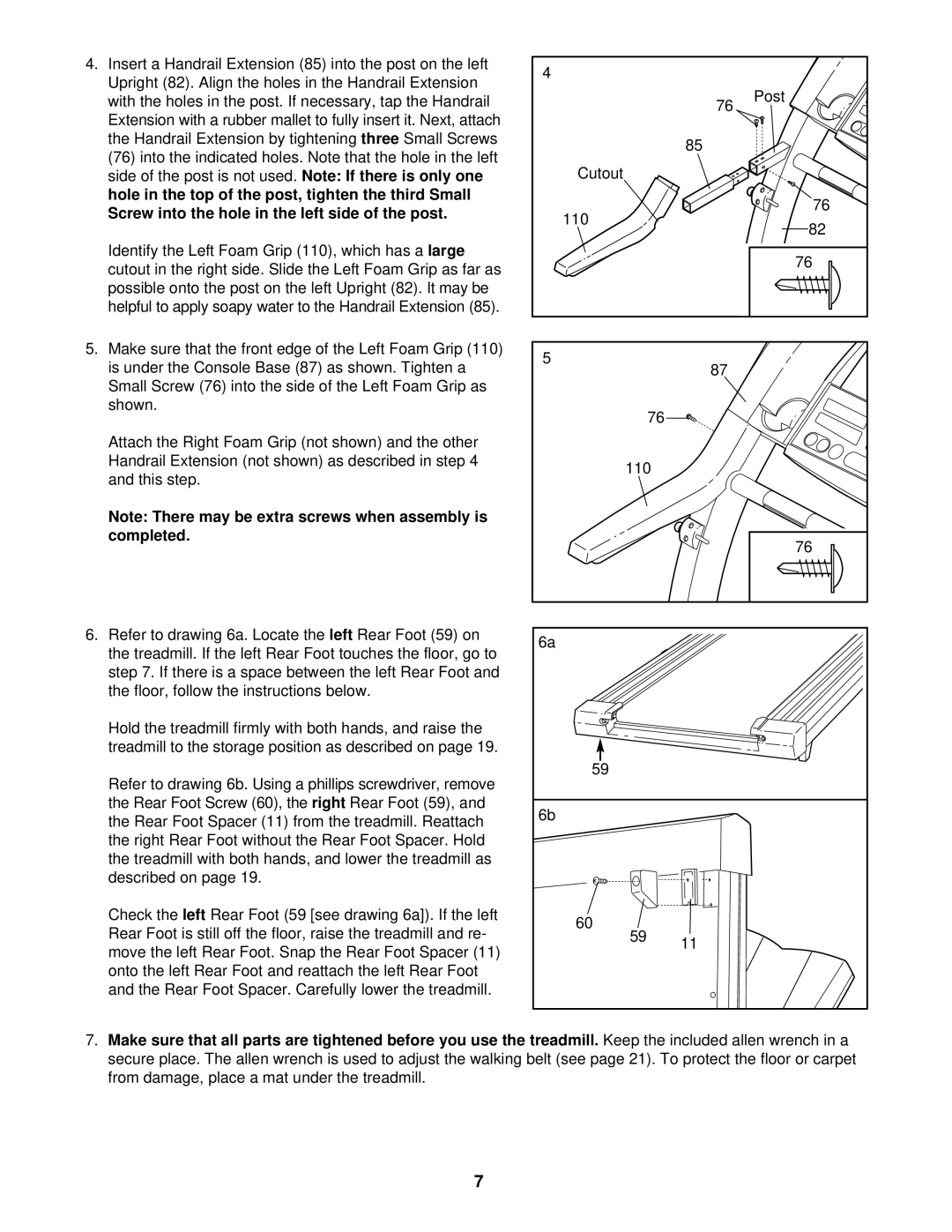 ProForm PCTL88101 user manual 